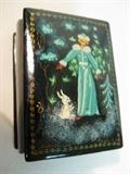 "Snow Princess" Russian lacquer box