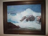 Ocean Scene painted by Pat  Garrett