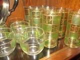Vintage Glasses and Highball Glasses