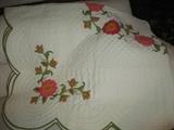 Beautiful Hand Appliqued Quilt