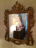 Gilt Carved Wood Mirror