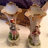 European Miniature Porcelain Figures &
21 Pieces of English Porcelain Fairings, c. 1860 