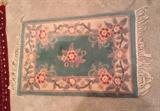 Small Chinese wool rug - 2 x 3 ft.
