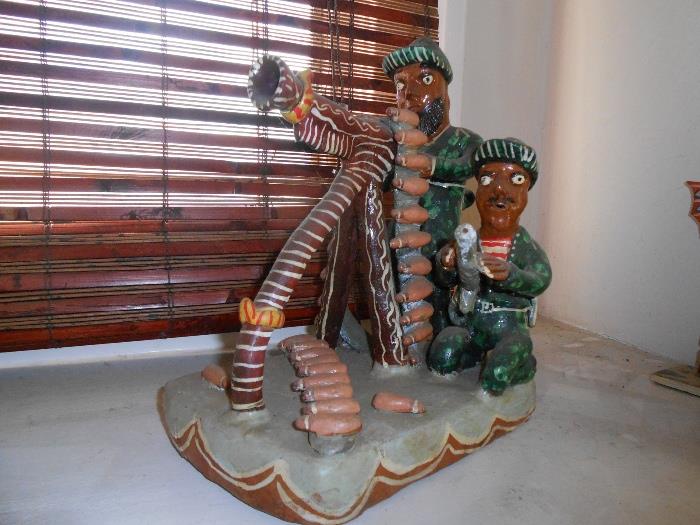Clay Soldiers Sculpture Mexico