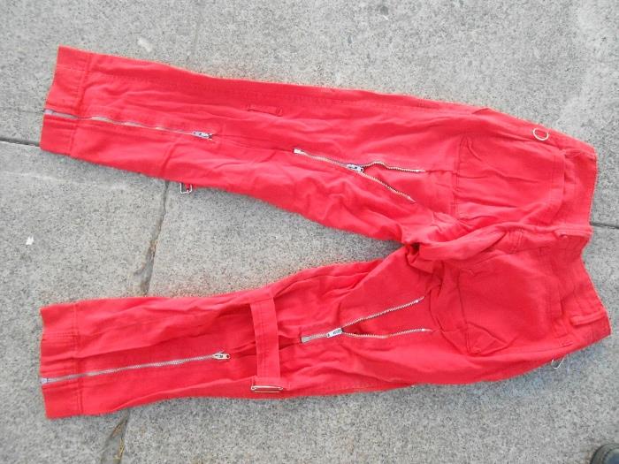 original bondage pants from Seditionaries in london circa 1977
