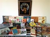 Vintage Records, hundreds of books and Doberman Velvet