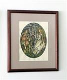 Lord of the Rings signed and numbered print by Judy King Rieniets