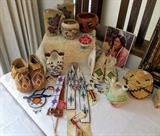 70's Authentic Indian Crafts from the Blackfeet and Sioux Tribes