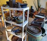 Bonsai Pots, several signed