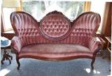 Cameo Back Victorian Sofa