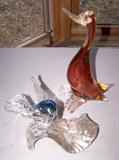 Italian Glass Birds