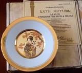 Late Autumn Leaves Chrysanthemum & Maple