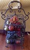 Two Tier Decorative Basket