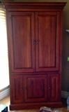 Another Great Entertainment Armoire with Built In DVD Drawers