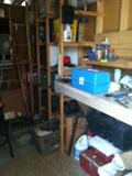 Assorted hand and yard tools