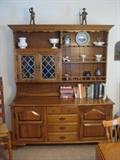 Sprague & Carleton Solid Rock Maple Buffet/China Cabinet