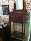 antique shaving stand