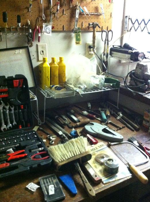                                         variety of tools