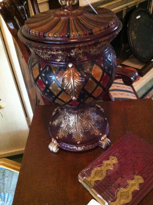                                        decorative urn