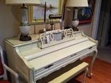                              provincial white piano
