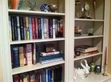                                     books; knickknacks