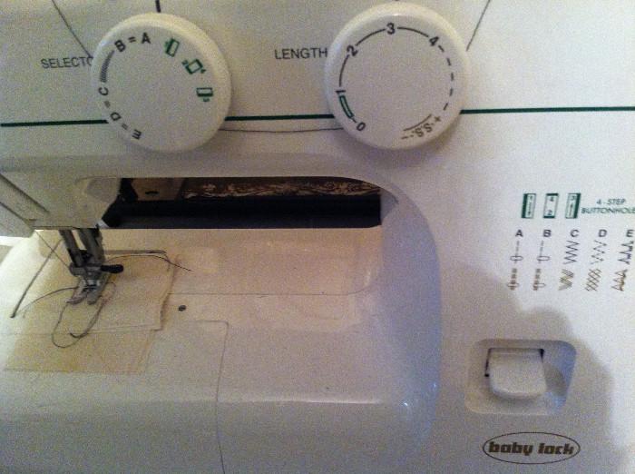                                 Baby Lock sewing machine