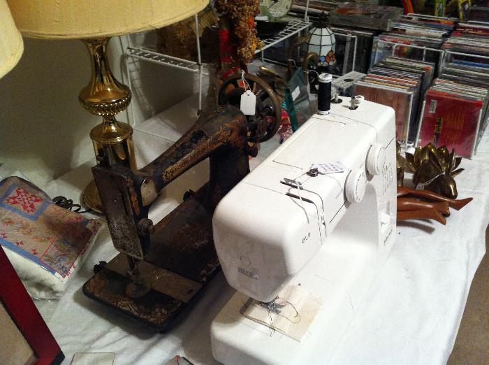 very old sewing machine; Baby Lock sewing machine