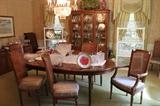 Henredon Dining Table & China Cabinet