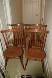 Set of 4 Maple Dining  Chairs