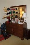 Matching Dresser and Mirror - Vintage Hats