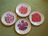 Boehm Rose Plate Collection