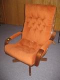 Danish Modern Swivel Rocker