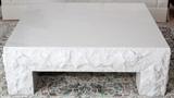 Lot#1416, MARBLE-CLAD COCKTAIL TABLE, H 15 1/2", W 48" SQUARE