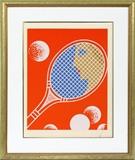 Lot#2024, ROMAIN DE TIRTOFF ERTE, SERIGRAPH H 21.5" W 17" TENNIS,Artist Proof. Pencil signed.