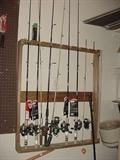 Fishing rods, and more.