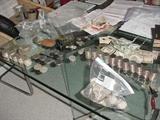 Large selection of silver dollars, and other silver coins, proof and mint sets, and paper monies