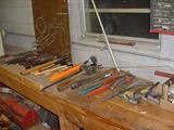 and even more of the many hand tools