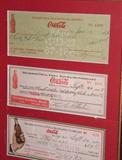 COKE BOTTLING CO. CHECKS 1920S-1940S