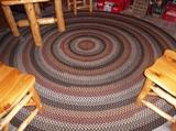 10' BRAIDED RUG