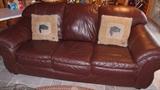 LANE LEATHER SOFA