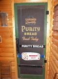 VINTAGE ADVERTISING SCREEN DOOR