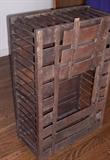 Chicken Crate (has glass shelves to use as a display)