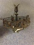 ANTIQUE IRON CHANDELIER