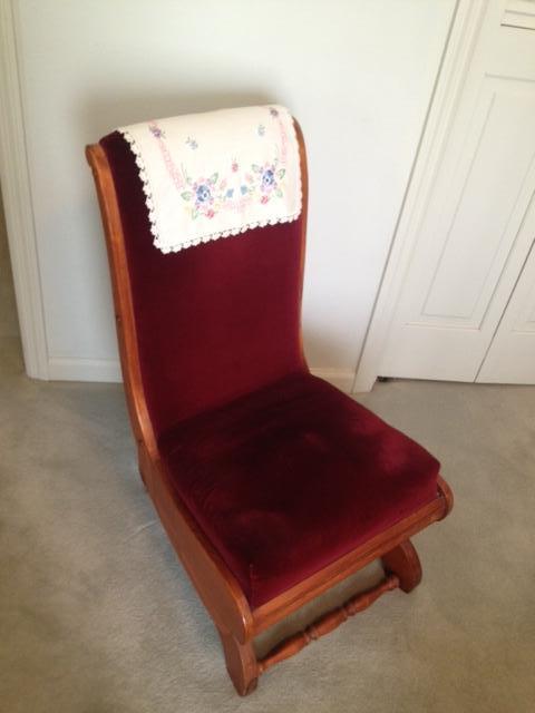 victorian rocking chair