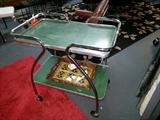 1930's formica and chrome cart by Howell Wolfgang Hoffman