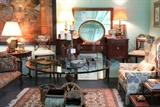 Assorted English Traditional furniture and accessories