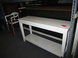 White Console Table $100
