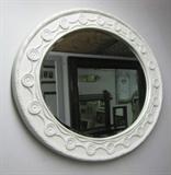 Oval White Mirror....$40