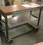 *NEW Shipment* Industrial Rolling Cart - Set it up as your bar this summer for entertaining!