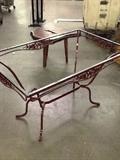 *New Shipment* Iron and Glass Table